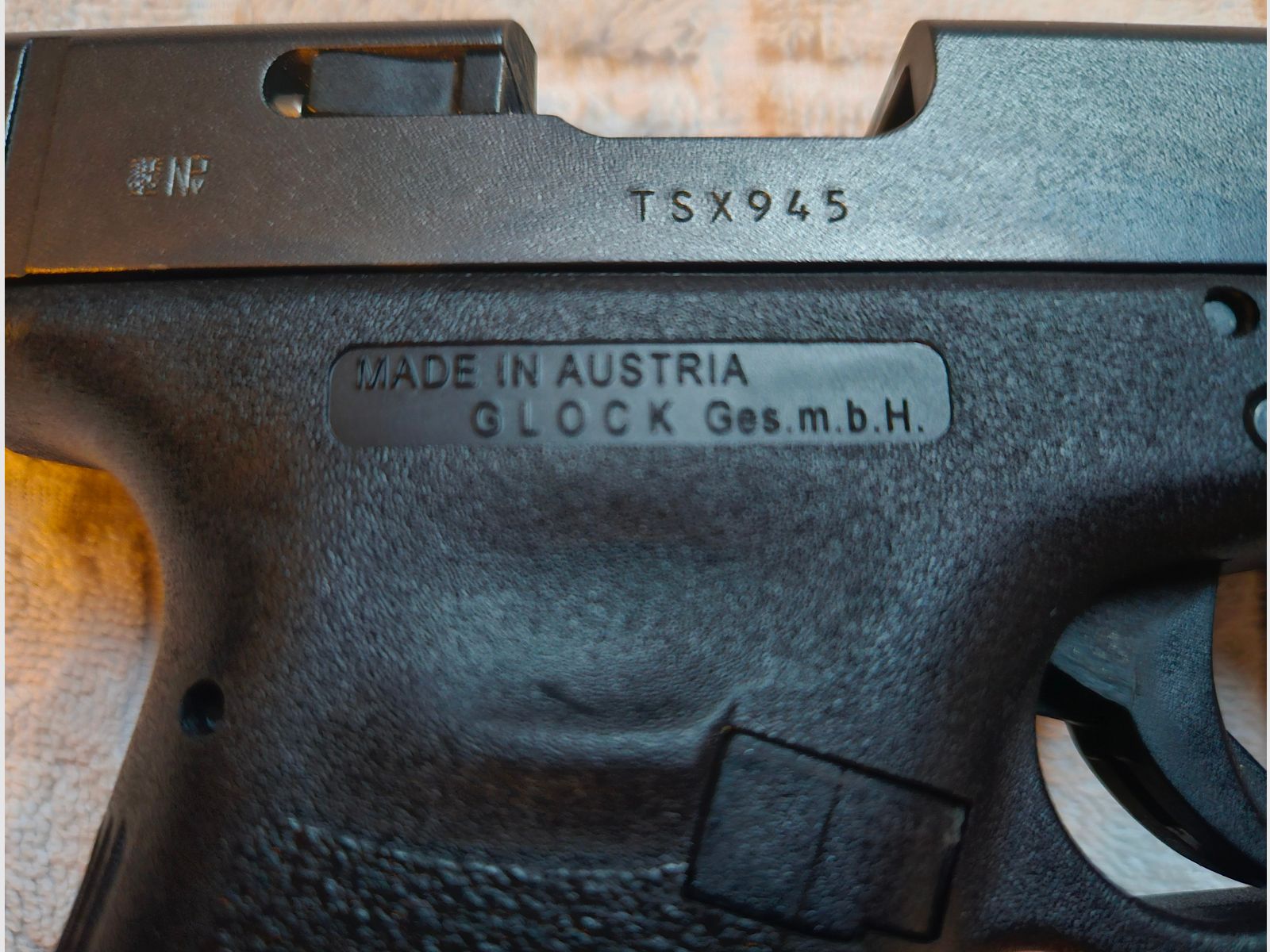 Pistole Glock 34, Gen 3 / langer Lauf