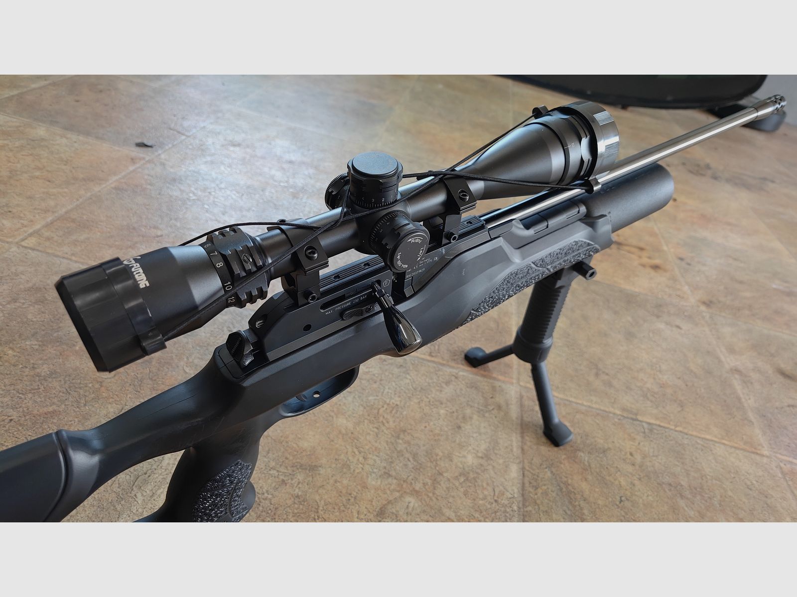 Walther Rotex RM8 Varmint 4.5mm Pressluftgewehr SET