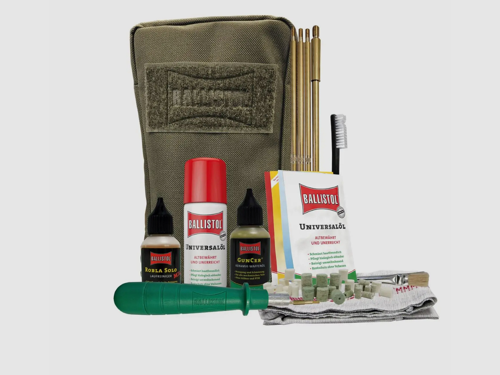 Ballistol gun cleaning set