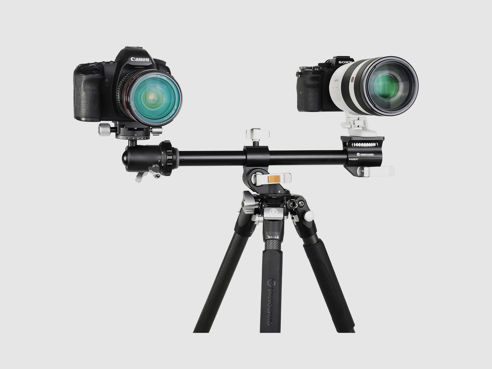 Vanguard Veo 3+ 263CB160S – Trípode de fibra de carbono, rótula de bola y columna central multiángulo, imagen 8 de 8