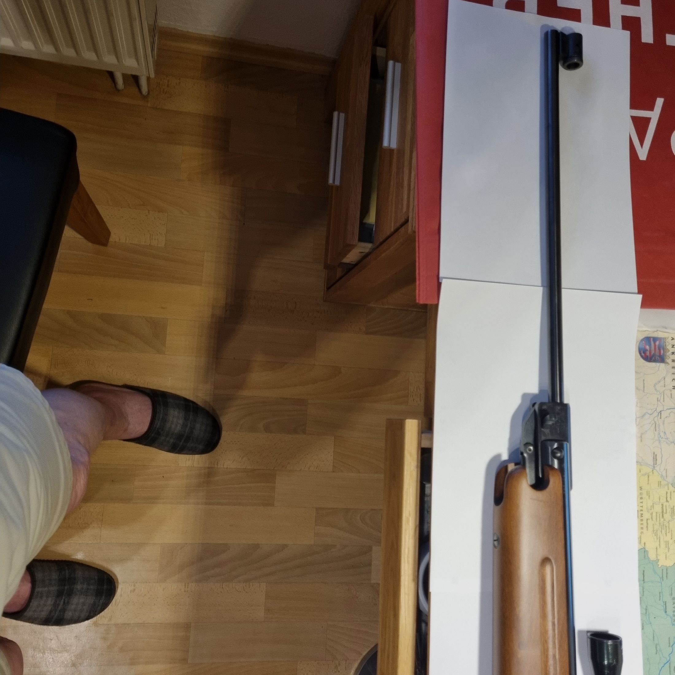 Weihrauch HW 35  4,5 mm, Buchenholzschaft, ZF Supersight, alte Ausführung