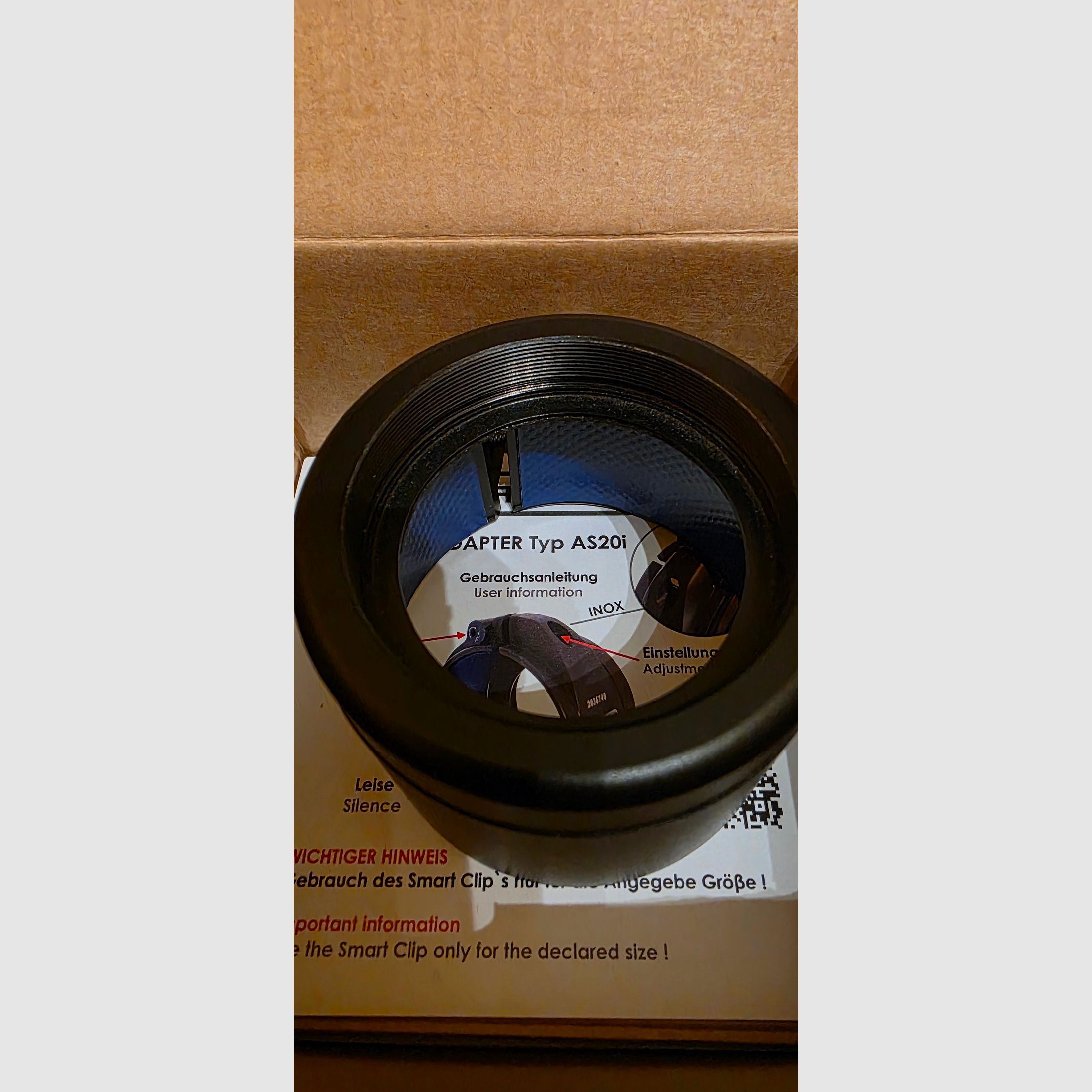 Adattatore SMARTCLIP AS 60mm