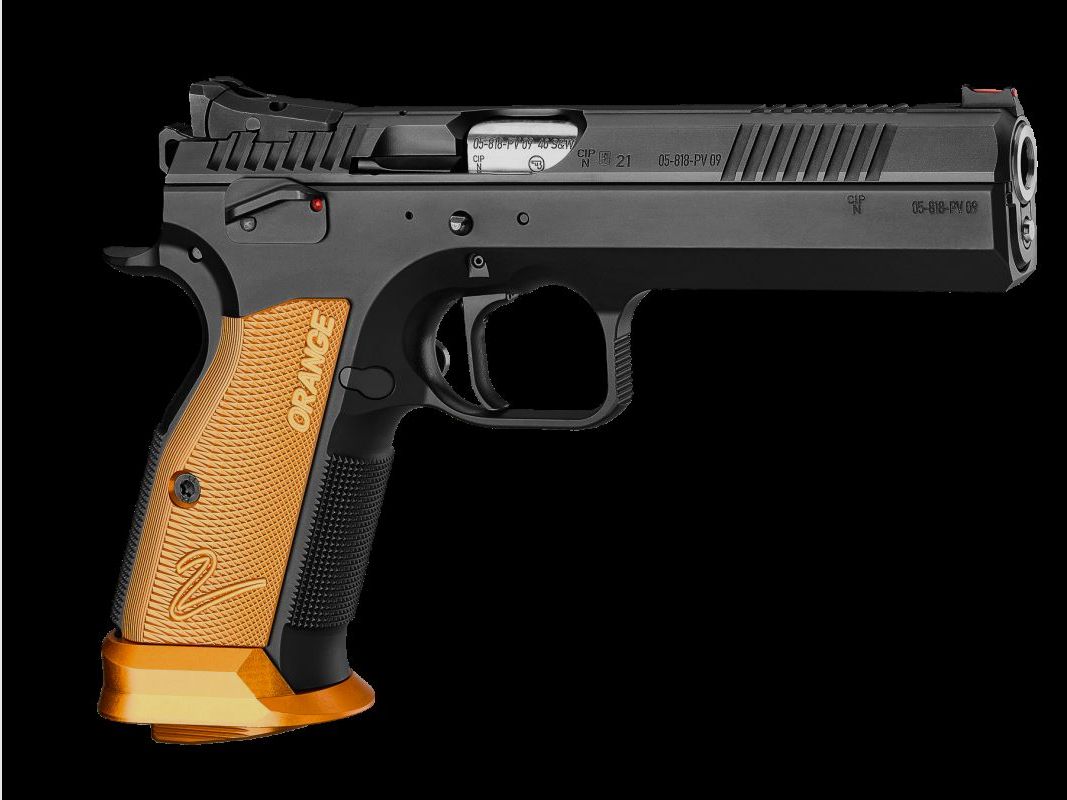 Pistole CZ 75 Tactical Sport 2 Orange, Bild 2 von 3