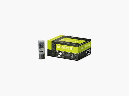 Cartucce Nobel Pallettoni Buckshot SG/LG 9P HP 11/0 cal. 12/70 10 pz