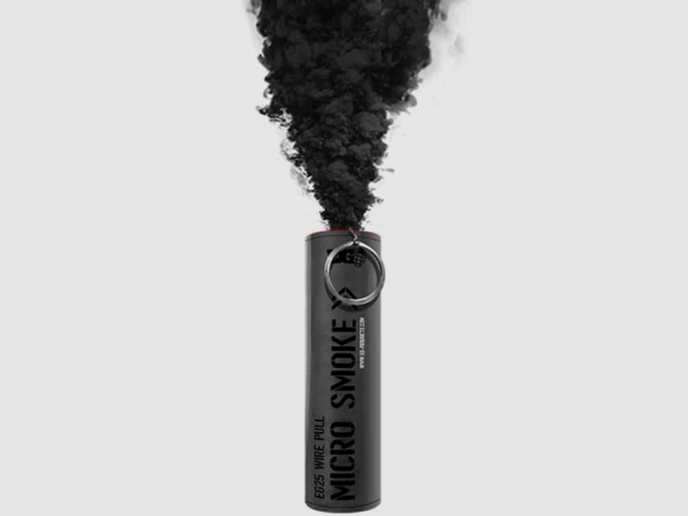 Enolagaye EG25 Micro Smoke Bombe à Fumée (noire)
