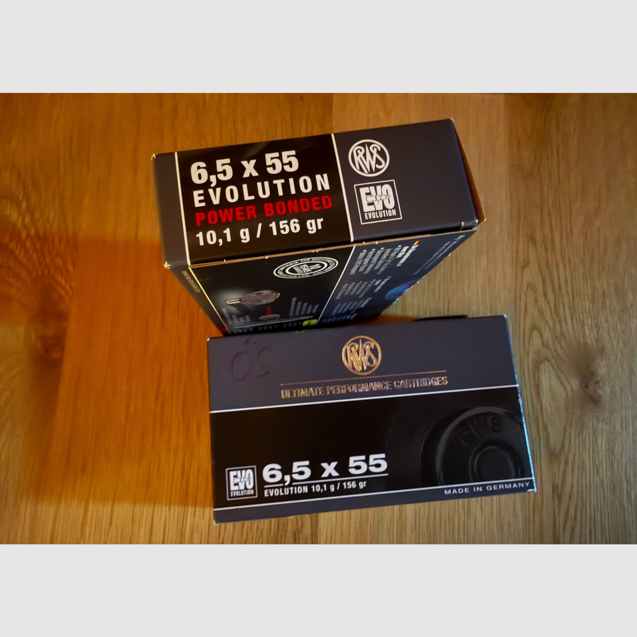 Ammunition from RWS EVO 6.5 x 55