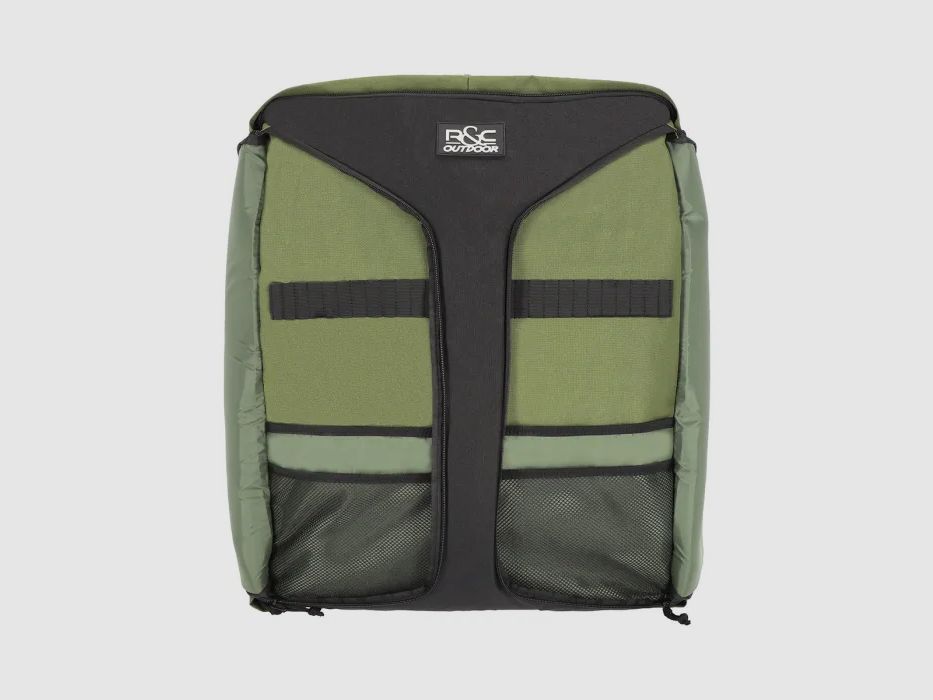 Multifunktions-Rucksack / Armbrust - Transporttasche - ca. 80 Liter - Oliv/Schwarz
