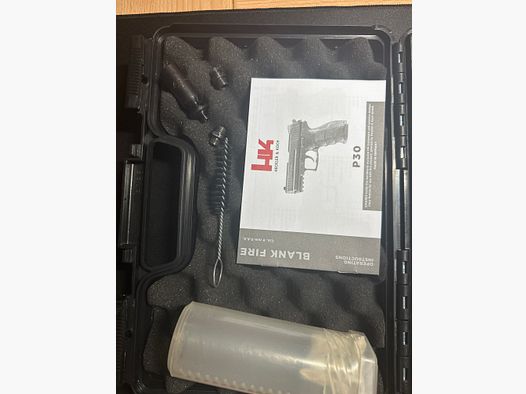 H&K P30 9mm P.A.K. / Silencieux Zoraki