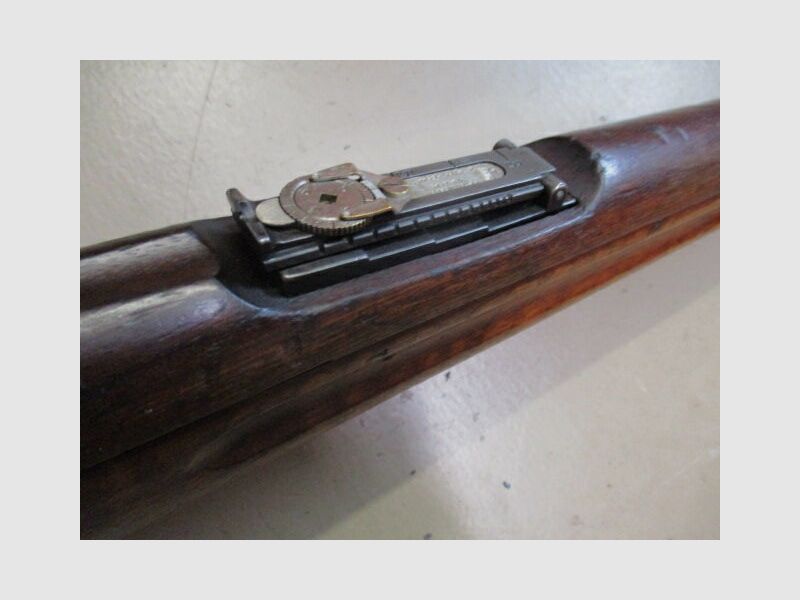 Fucile ripetitore 6,5x55SE Mauser 1899 96/38 con mirino fine e guida Pica 96/38