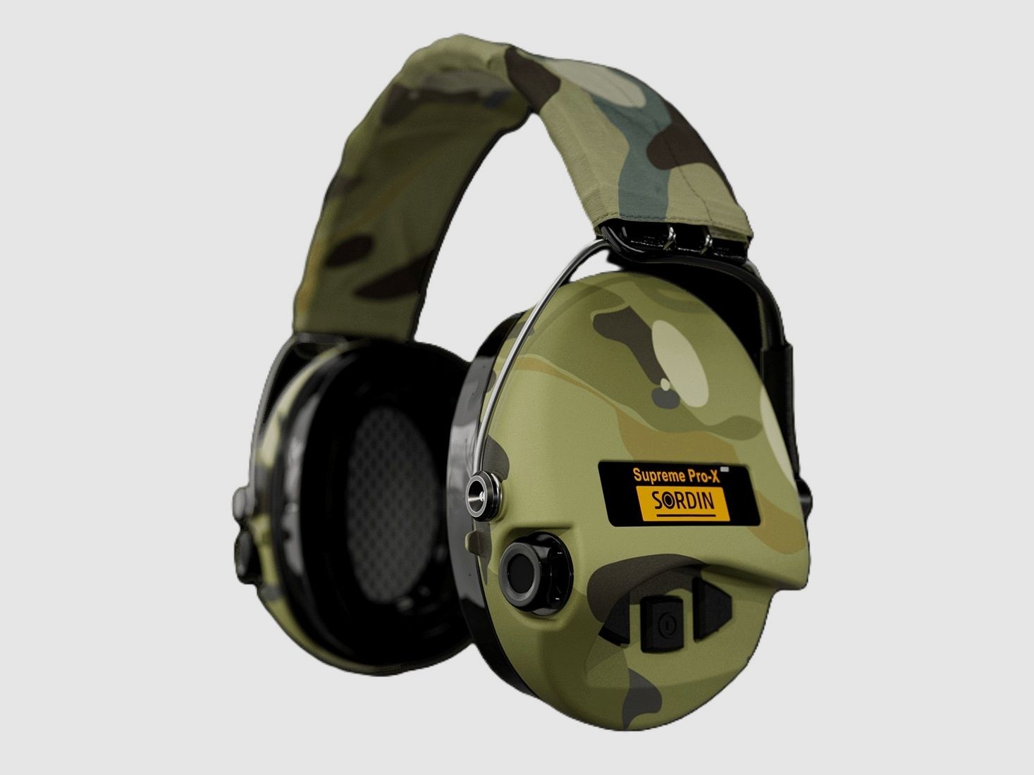 SORDIN SUPREME PRO X LED Fascia Tessile Camo-Cup Verde - GEL, immagine 1 di 2