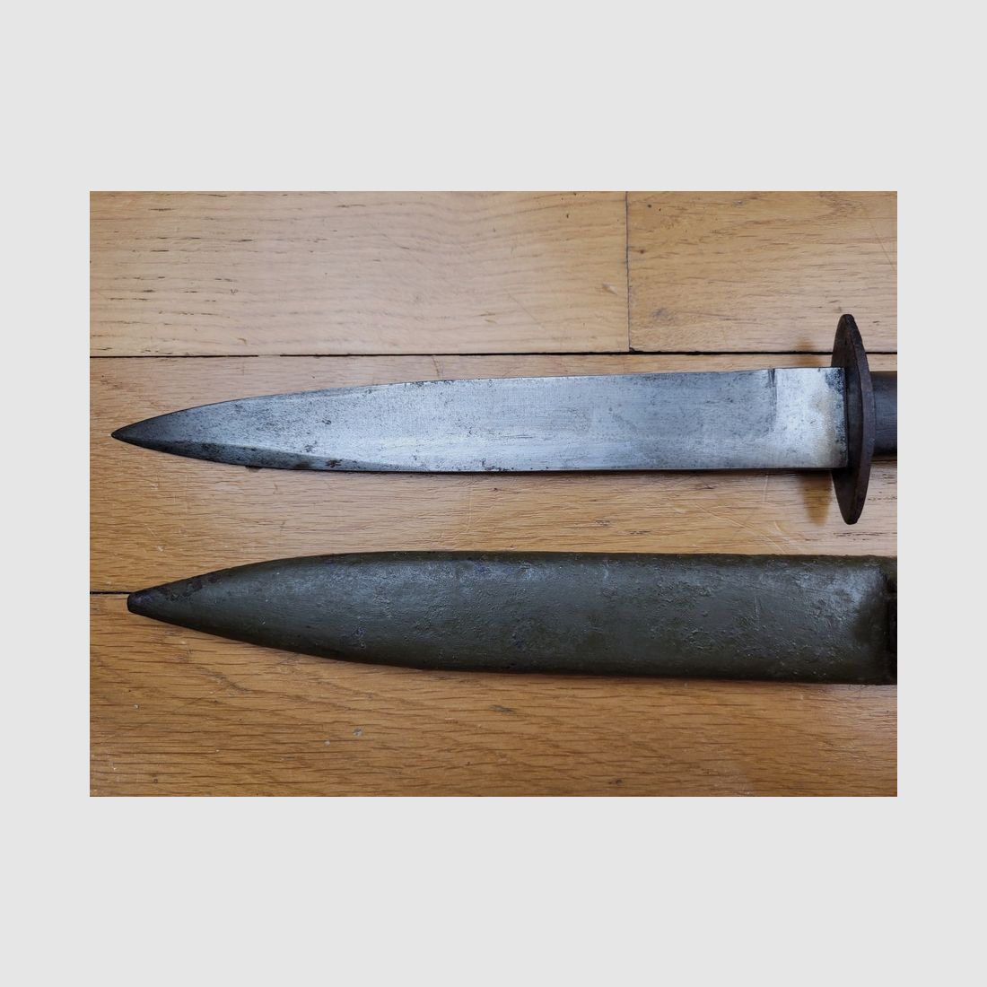 Kampfmesser Mod 17 - Sturmtruppen - Österreichische Arditi - Epoche 1914-1918 - Sehr guter Zustand, Bild 9 von 13