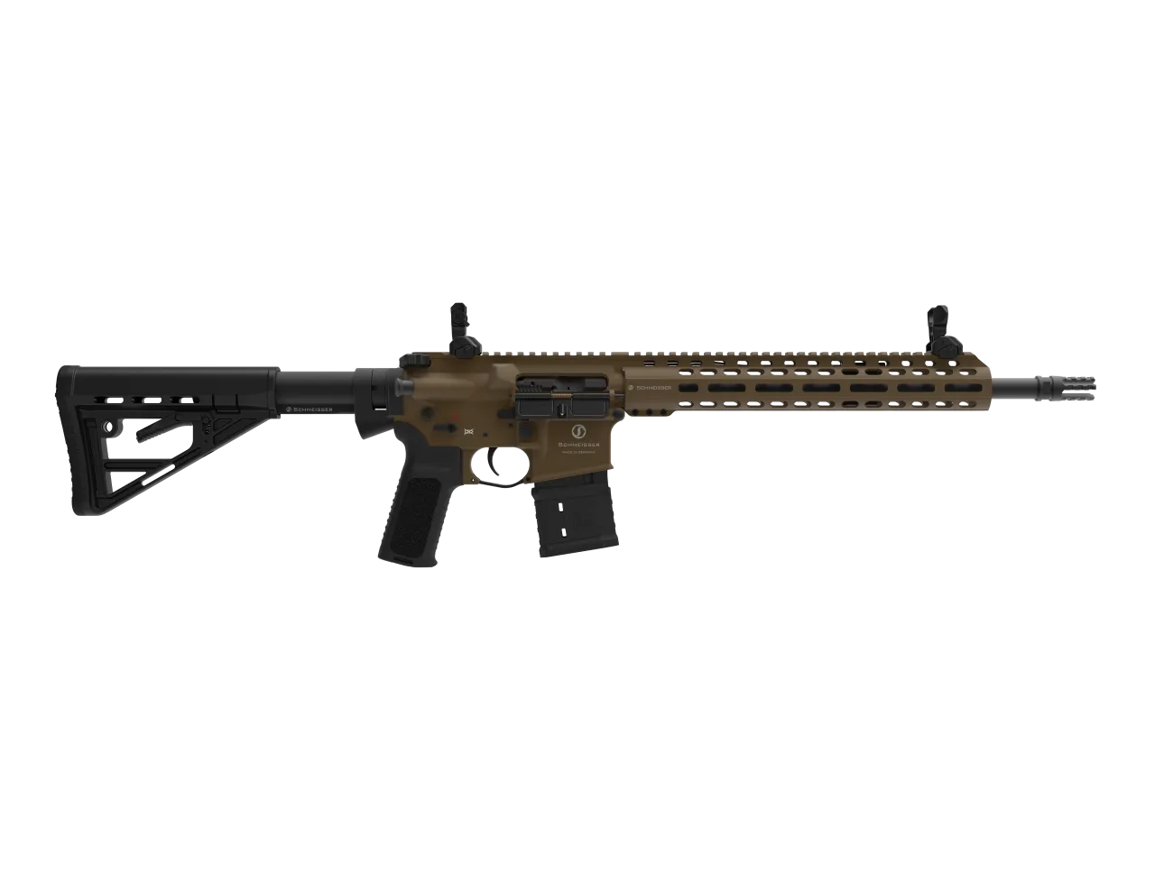 Schmeisser AR15 M4FL Bronze 14.5″ .223 Rem – M-LOK Slim Line