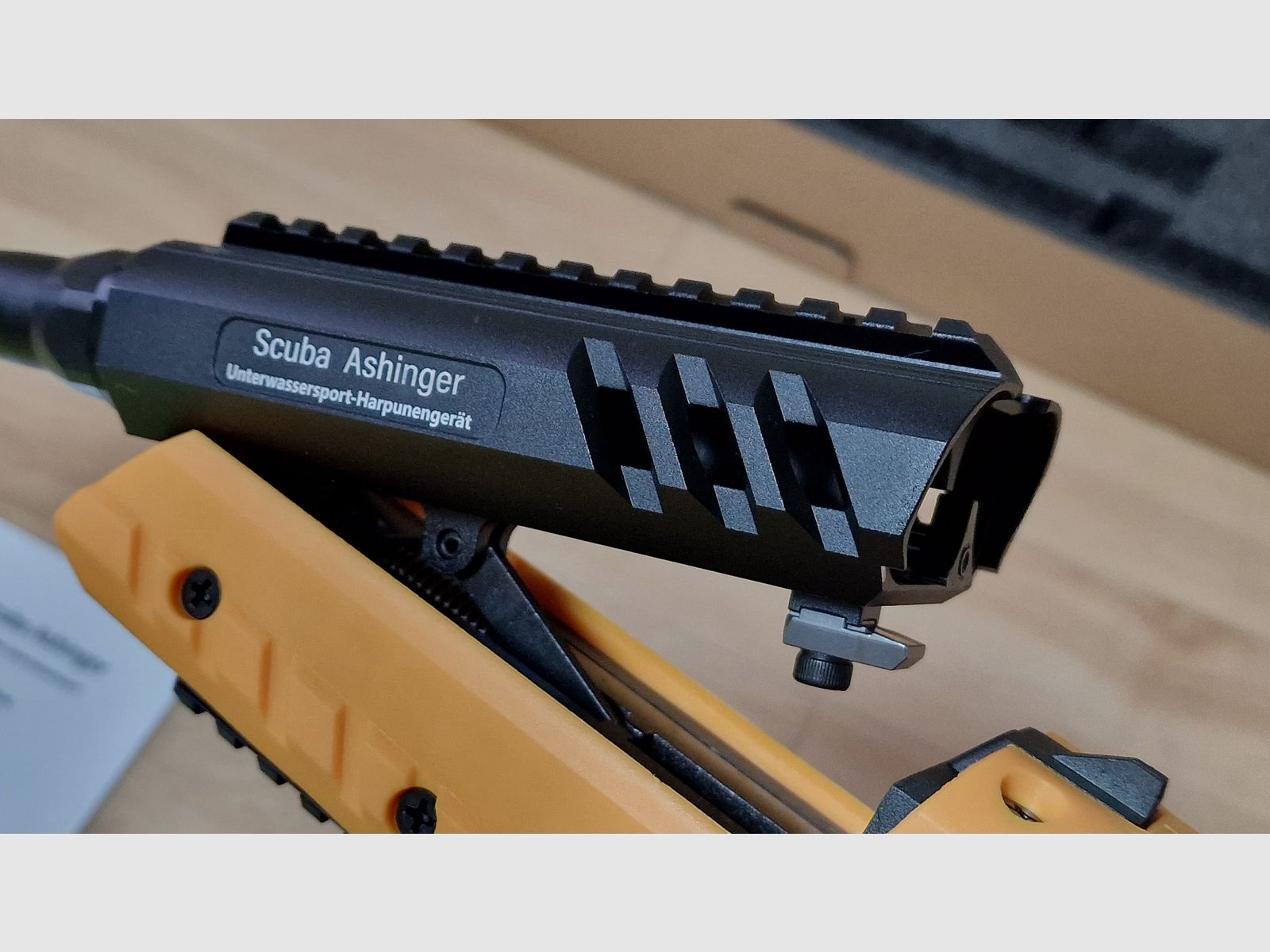 Gogun Scuba Ashinger AEA Harpune inkl. Zubehör Neu & Unbenutzt