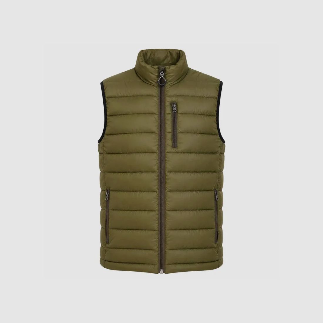 Sleeveless polyamide down jacket khaki M to 2XL, image 2 of 15