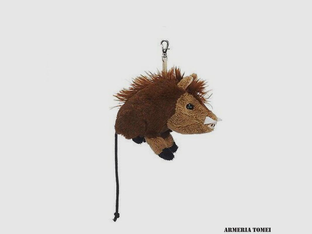 Cute Plush Keychain Boar