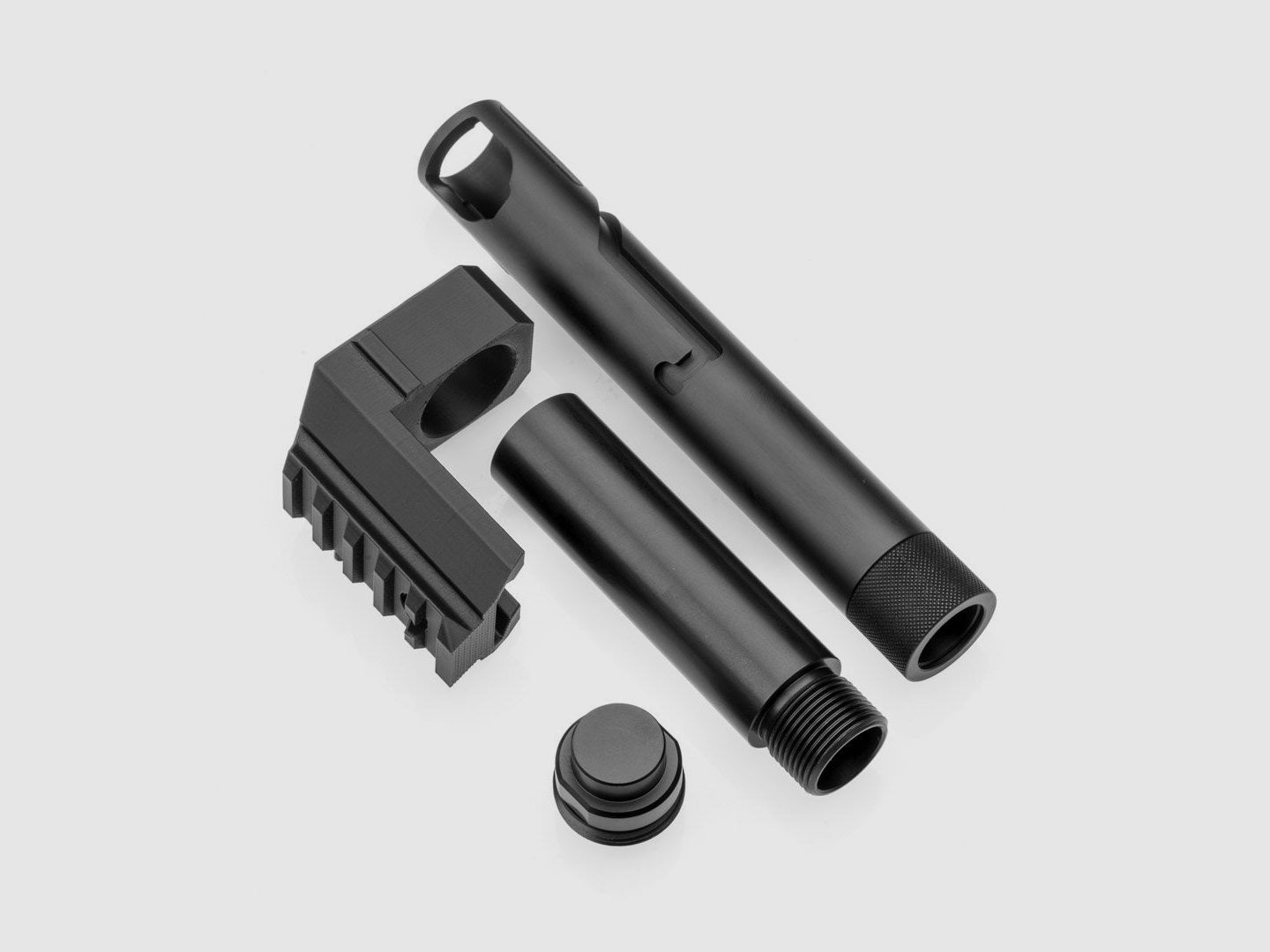 BUNDLE - ALU TUNING BARREL + Sniper Extension + Short Cover + Expansion Cap 70% | Co² KIT | FSC XP | 60J+