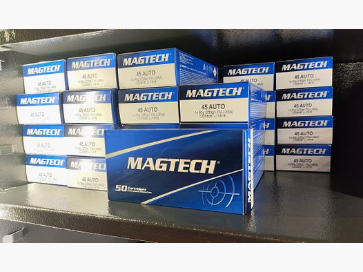 Magtech .45 ACP FMJ 230grs 50 disparos