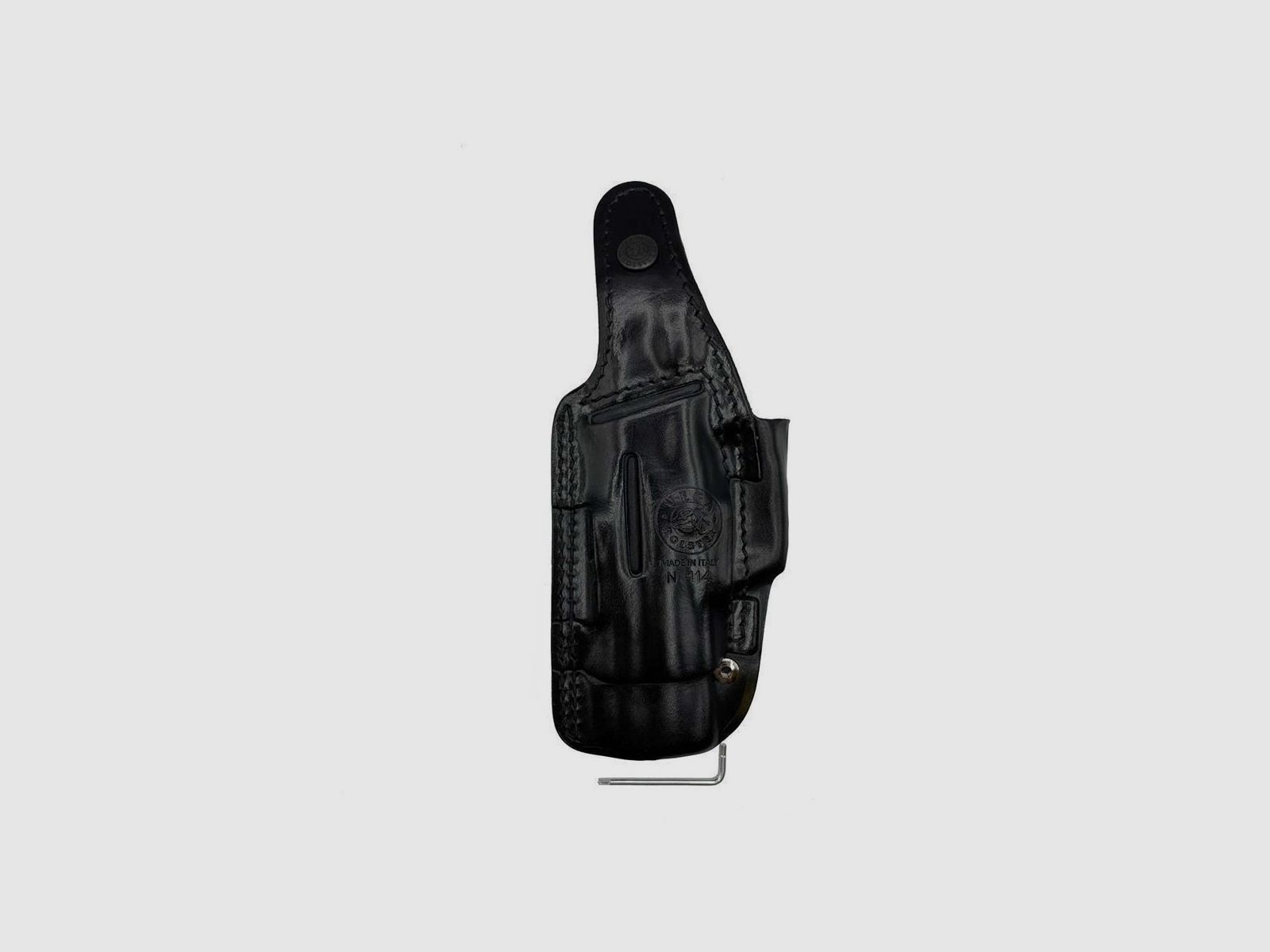 Schnellziehholster mit drei Tragepositionen Glock 42-Braun-Linkshänder