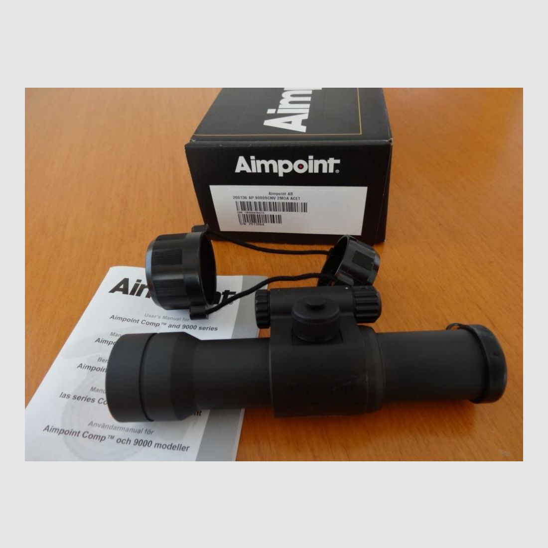 Aimpoint Aimpoint 9000SC z funkcją nocnego widzenia (NV) z punktem 2 MOA