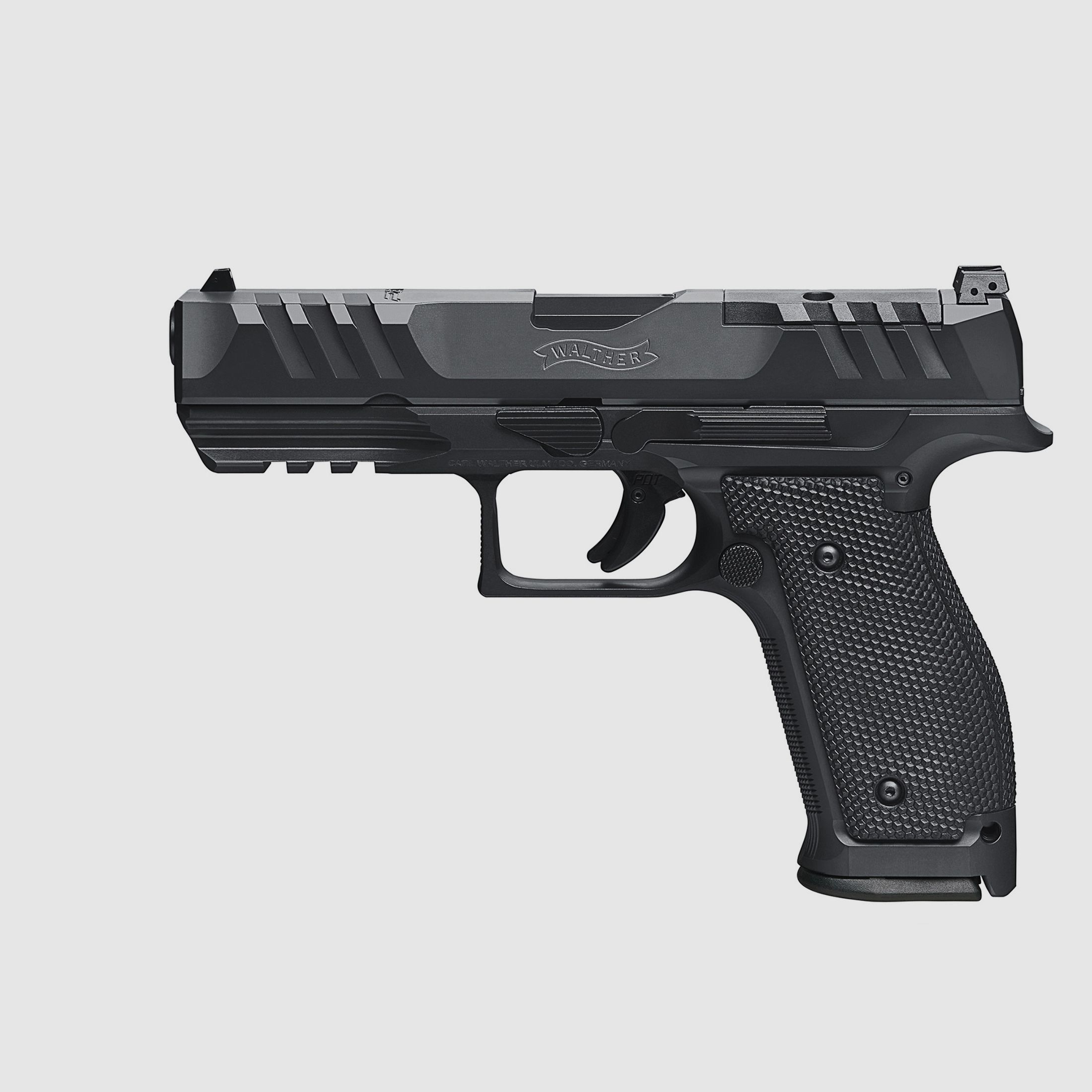 PISTOLE WALTHER PDP Full Size CADRE EN ACIER FS 4,5" 9mm Luger semi-automatique