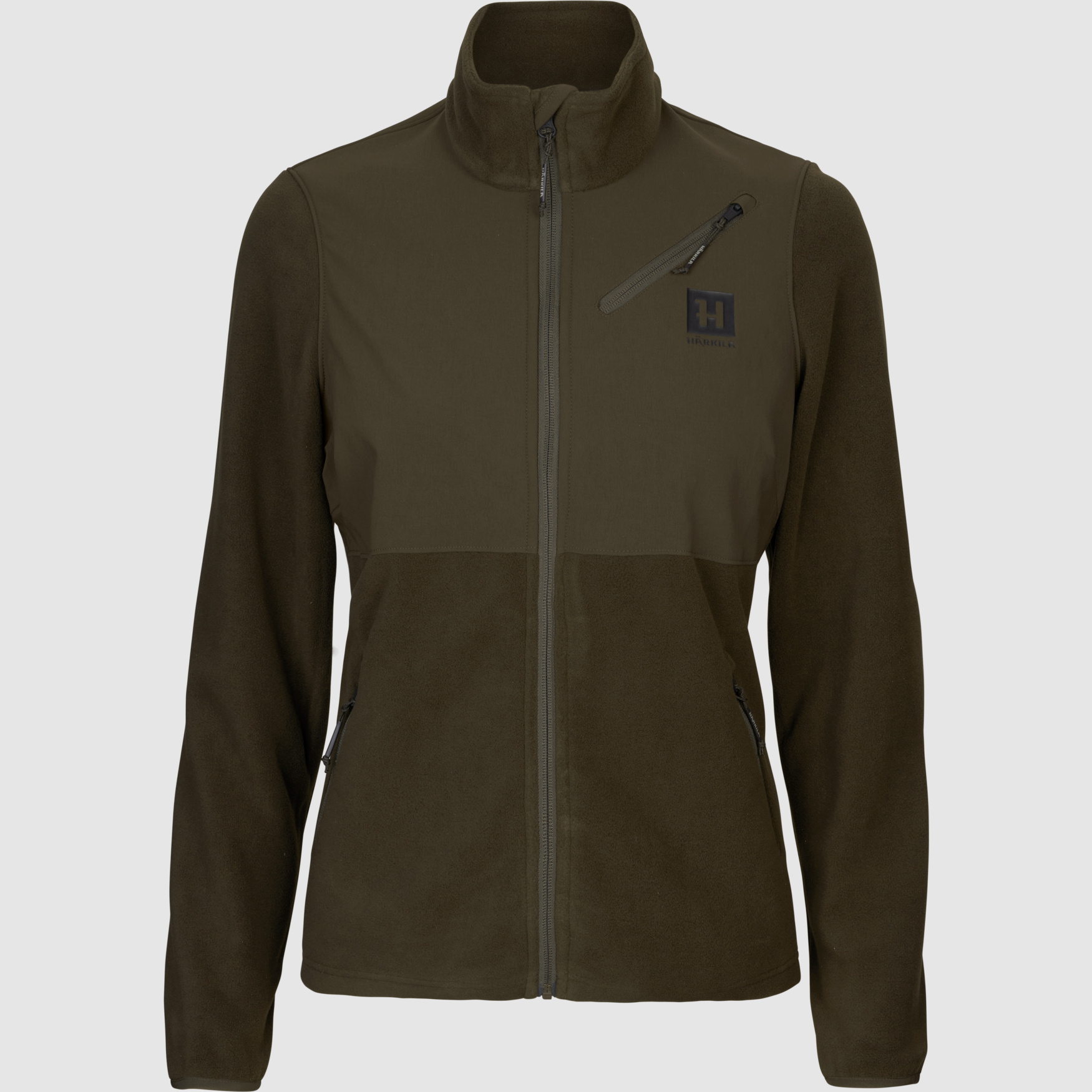 Härkila Fjell Fleece Jacket Women Hunting Green/Willow Green, M
