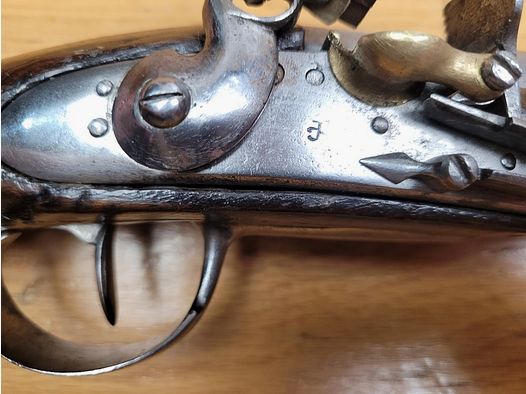 Pistolet de demi Arçon – Fabrication révolutionnaire Clemanson (Paris?) – Vers 1792-1799 – rare homogénéité – Bon état