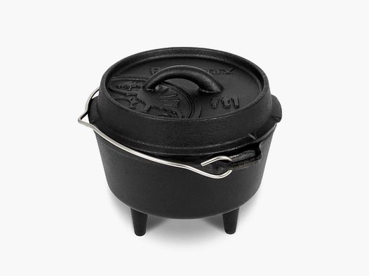 Petromax Pentola da fuoco ft1 con piedi nera