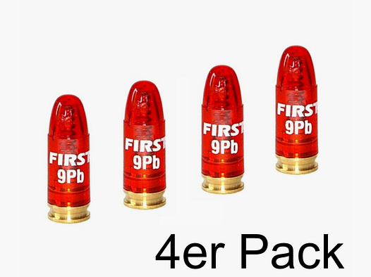 4er 9 Para, 9 Parabellum, 9 Luger, 9x19mm Pufferpatronen!!!        ->TOP Angebot!!!<-