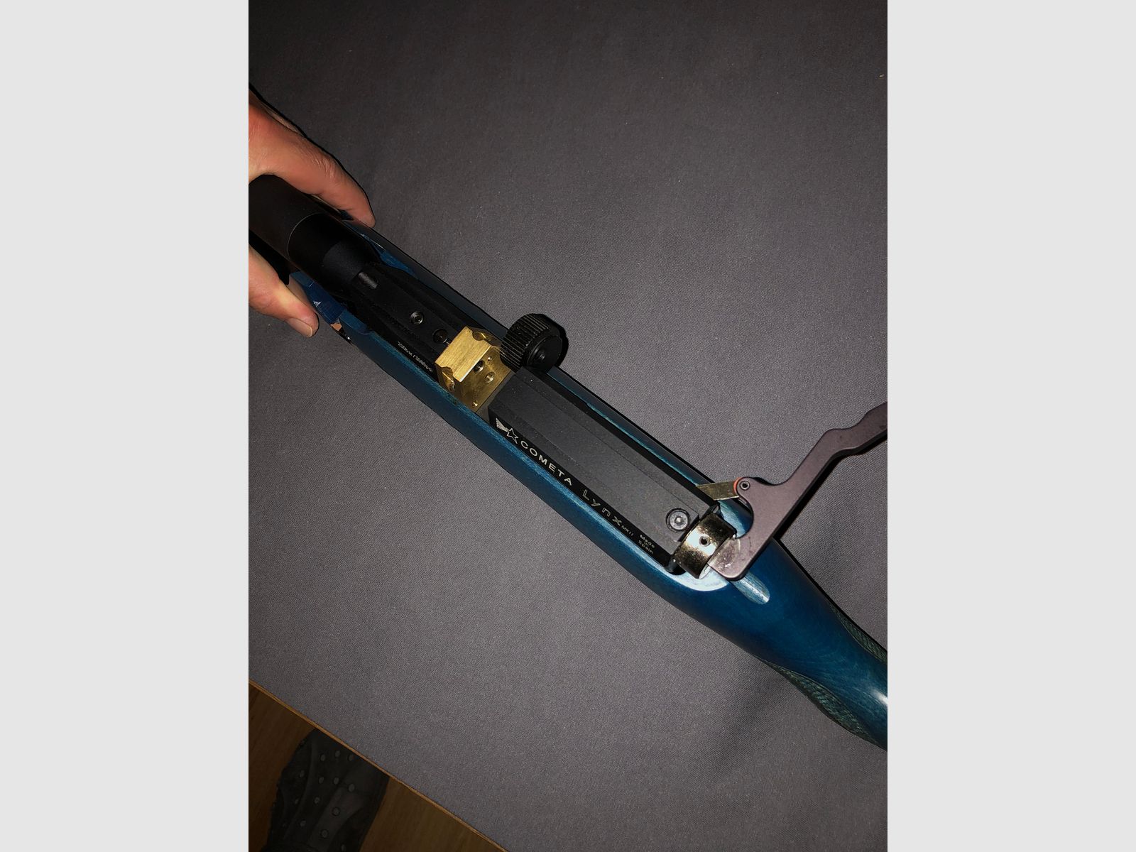 Pressluft Gewehr Cometa SWS Lynx V10 , MK2 / 7,5 Joule  inklusive 12 Schuss Magazin 