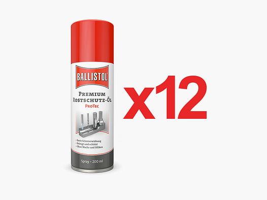 ProTec Antioxidansspray 200 ml von Ballistol in Box mit 12 Stk.