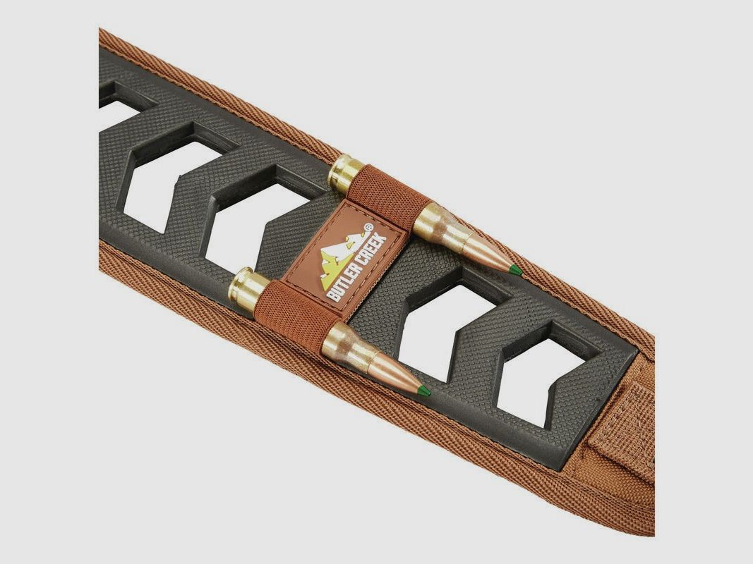 Butler Creek Featherlight geweerriem met montageringen – bruin, afbeelding 5 van 10