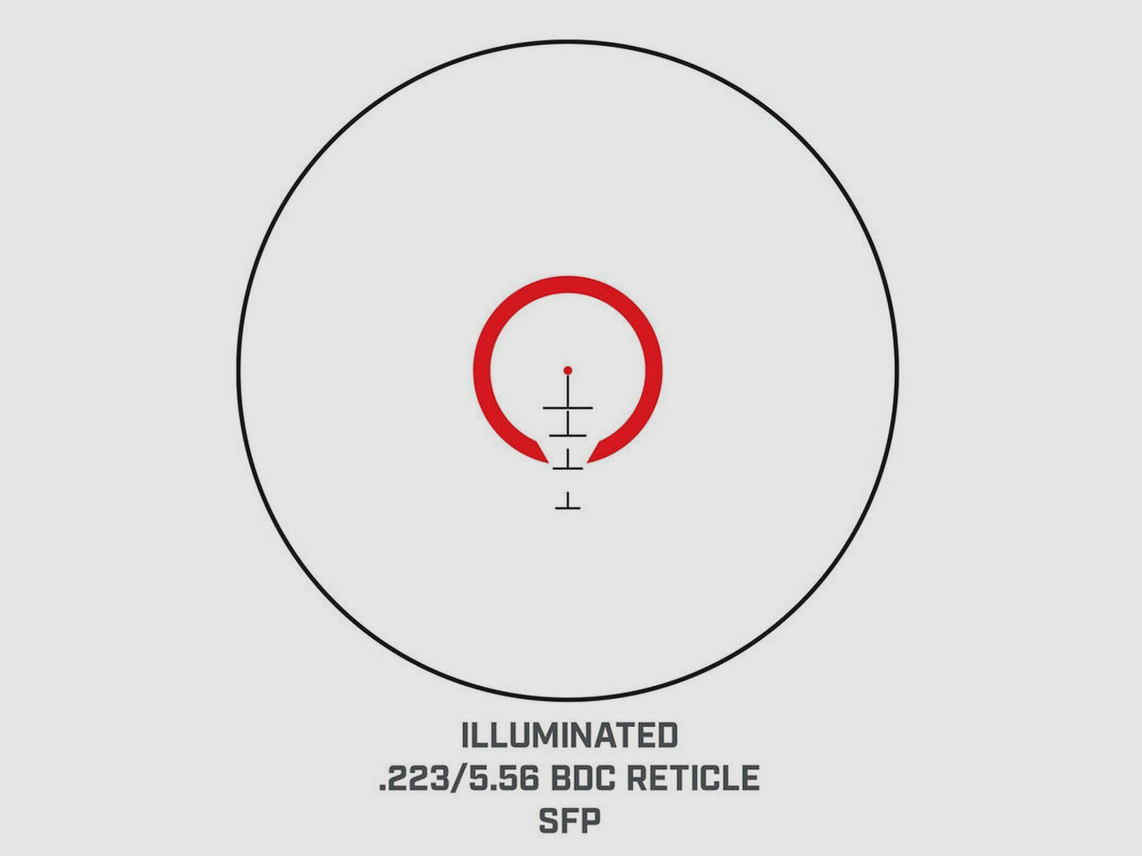 Bushnell AR OPTICS​ 1-8x24 Illuminated BTR-1 Scope