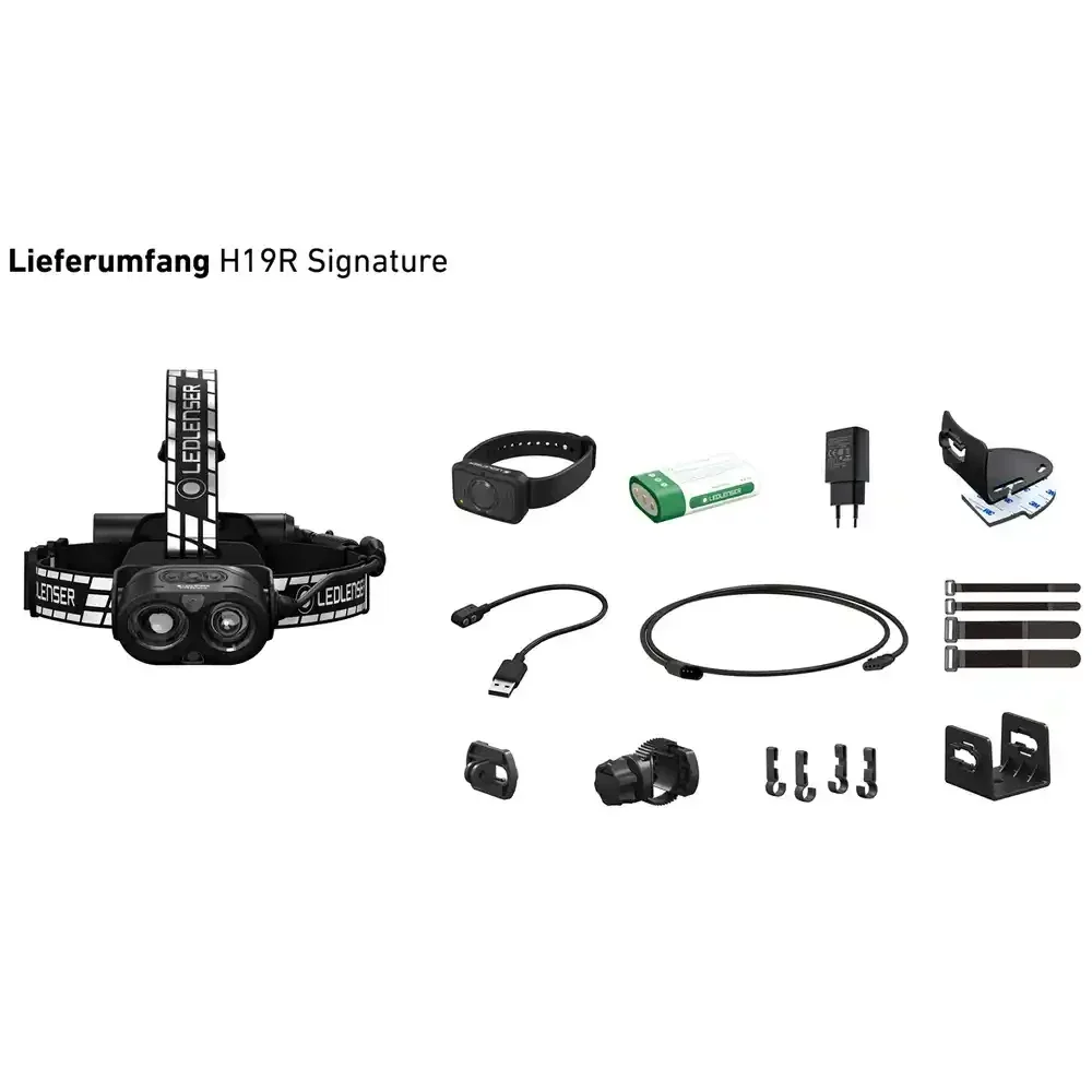 Ledlenser H19R signature