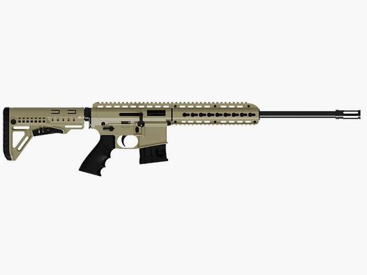 PALLAS BA15-22 Gen 3, Kal. .22LR KK Repetierbüchse, Desert, 47 cm Lauflänge