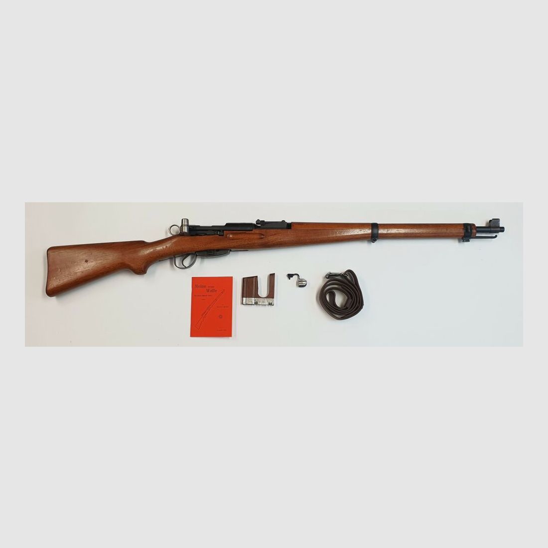 Waffenfabrik Bern Karabinek powtarzalny Szwajcarski Schmidt Rubin K31 Kaliber 7,5x55 Swiss z dopasowanymi numerami