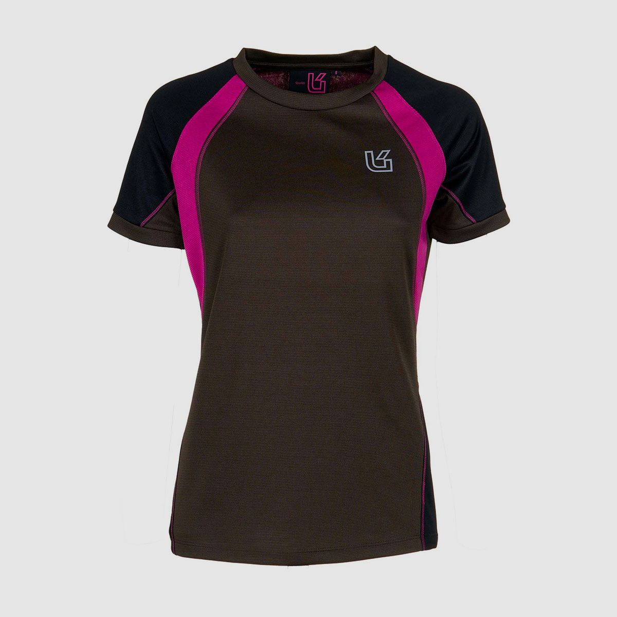 T-SHIRT – WOMEN – UNIVERS – DRY-ACTIVE Green/Fuchsia, image 1 of 2