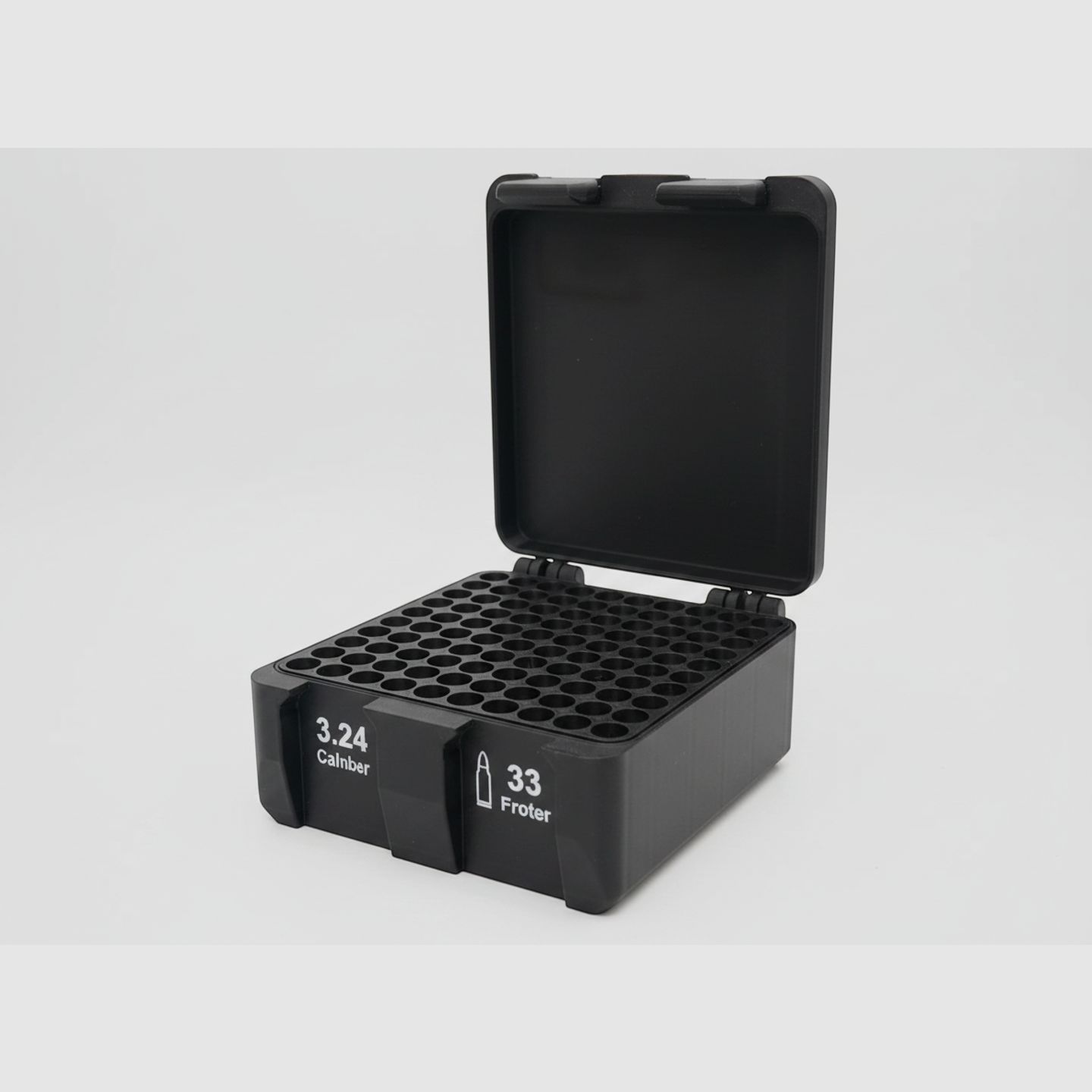Filamelt Munitionsbox / 22 ARC / 'Klapp- / Rastdeckel' / Patronenbox, Ammo Box