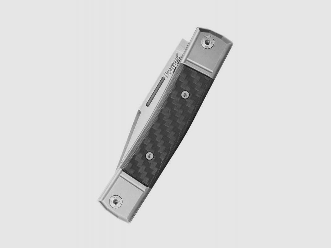 Lionsteel Bestman EDC Taschenmesser, Karbon, M390