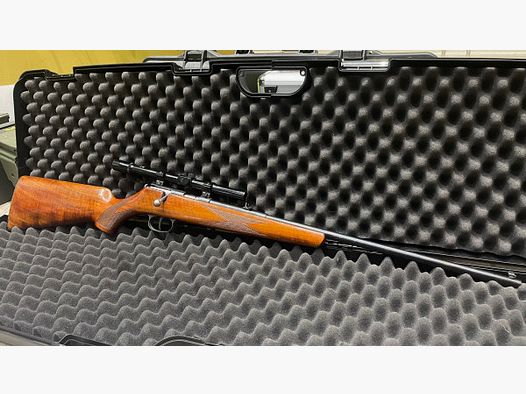 IM KUNDENAUFTRAG - EINZELLADER BÜCHSE - .22LR + LISENFELD JUNIOR 4x15