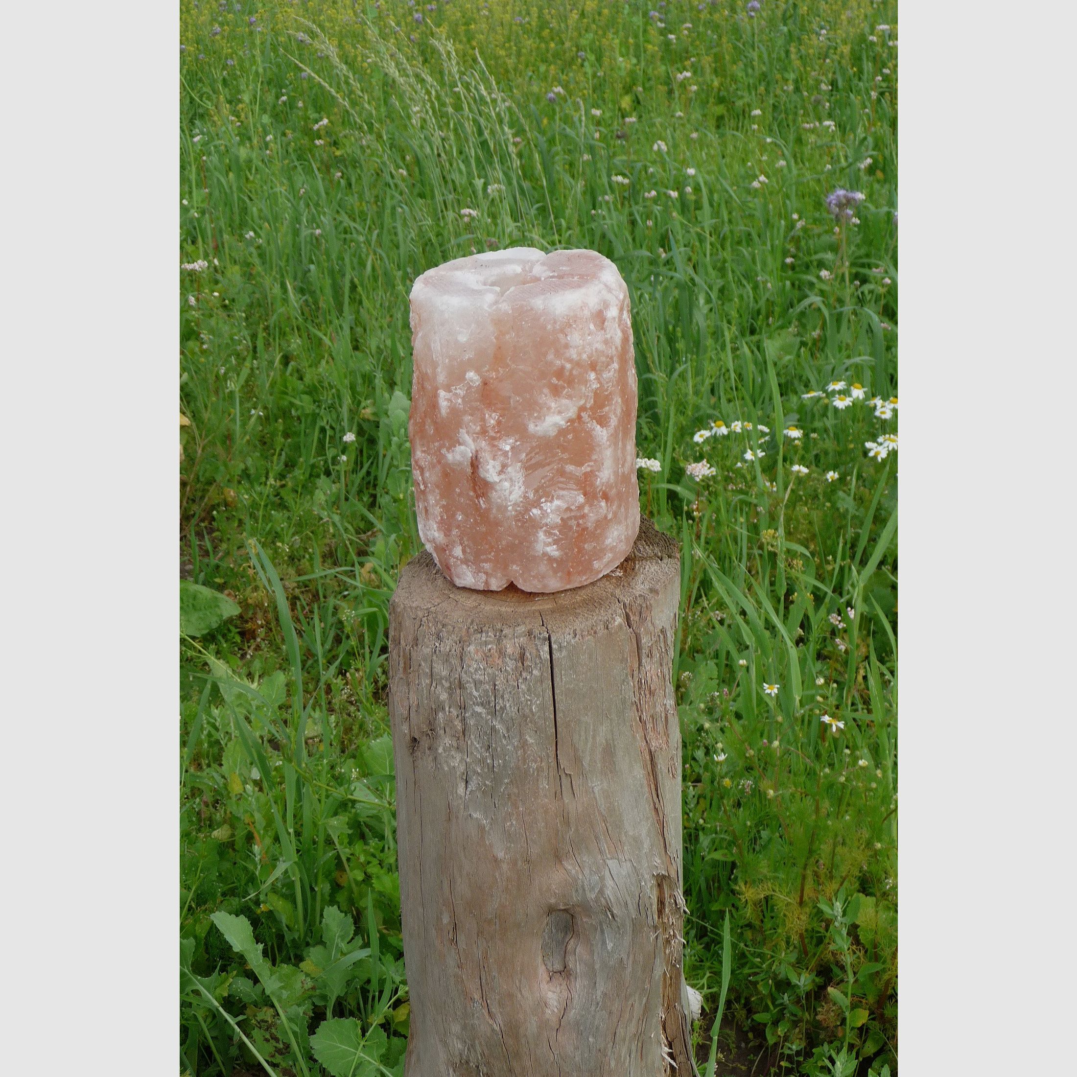 Salt lick made of Himalayan salt