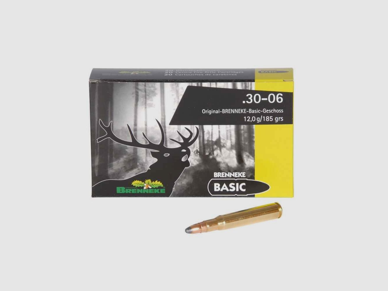.30-06 Spr. BASIC TLM 12,0g/185grs. Brenneke