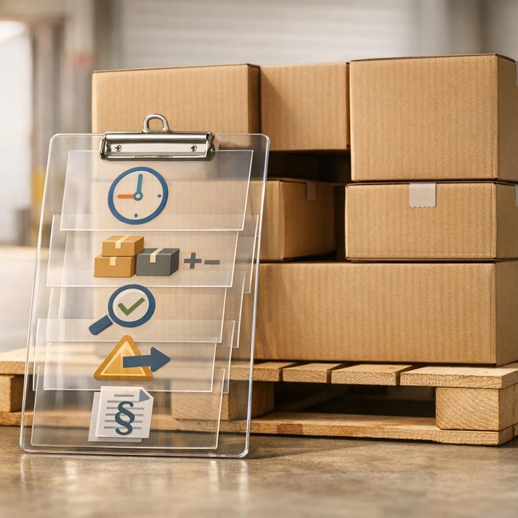 5 häufige Streitfälle bei Teillieferungen