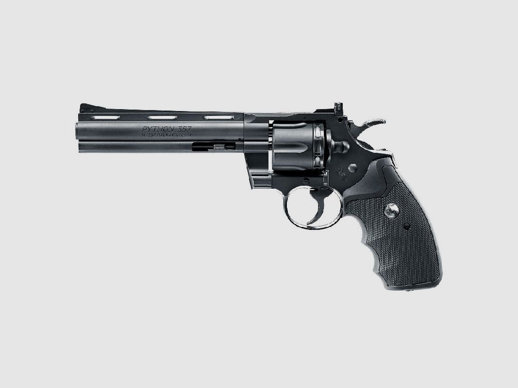 Python 6" 4,5 mm CO2 Colt-revolver, afbeelding 1 van 3