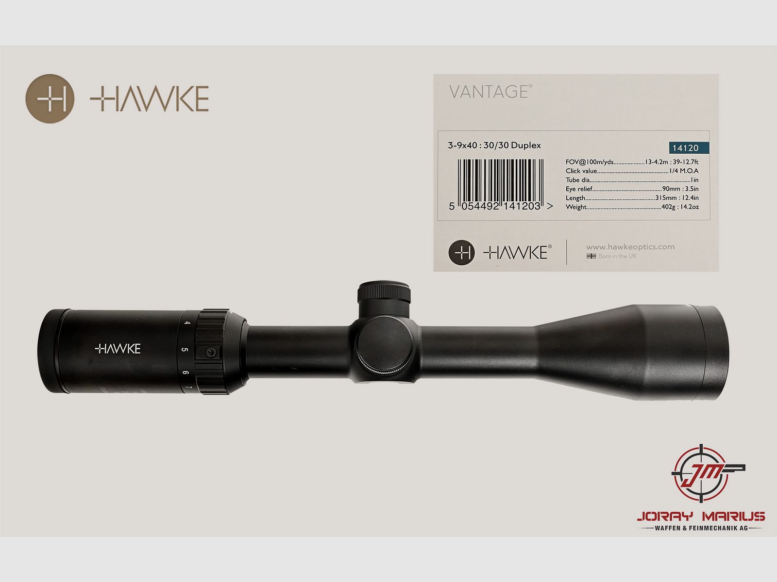 Hawke Vantage 3–9×40 30/30 Duplex, image 1 sur 2