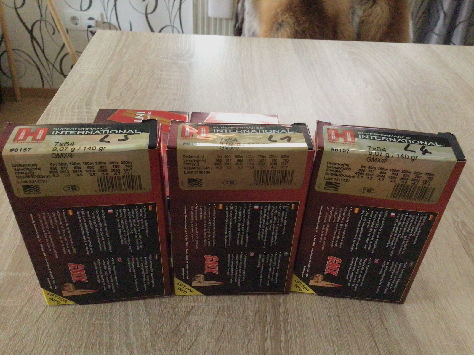 7x64 Hornady Superperformance GMX 140 gr. loodvrij, vergelijkbaar met ECX munitie