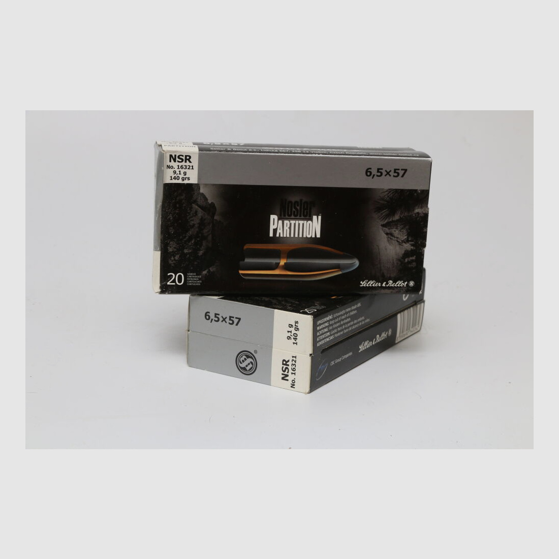 S&B 6,5x57 Nosler Partition Sellier & Bellot