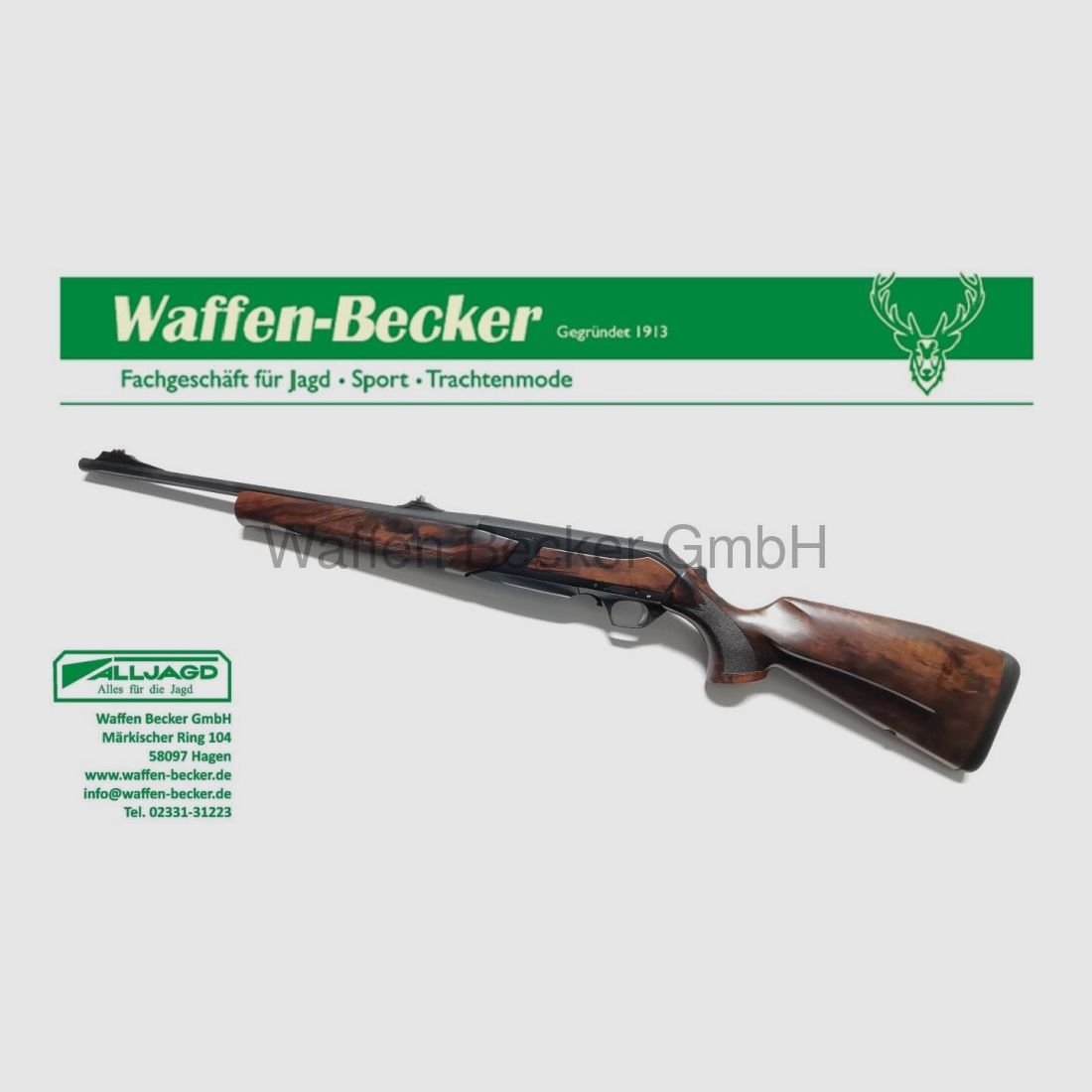 Browning Maral SF Mündungsgewinde, kannelierter Lauf