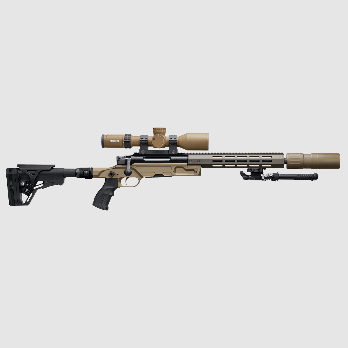 Haenel LR/ONE Short Sandfarbe .308 Win., Bild 3 von 3