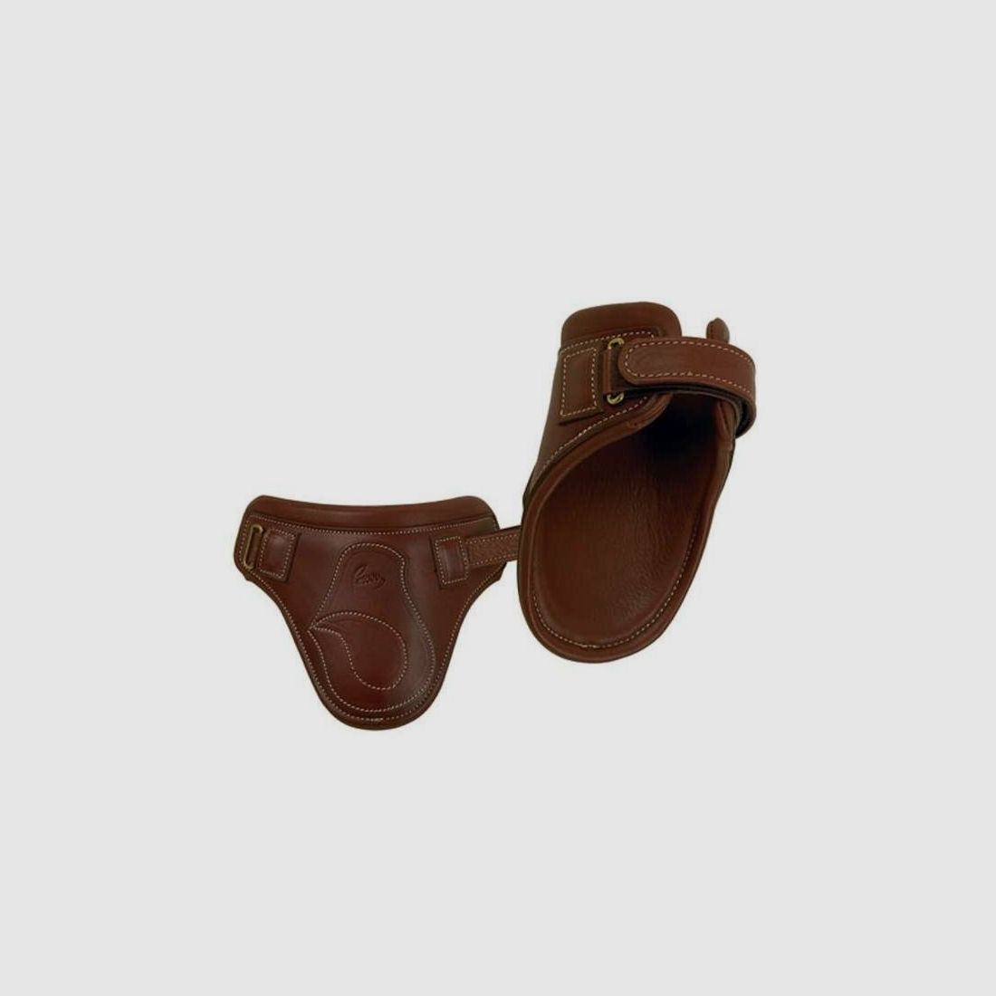 PERSONAL SCHUTZLEDER MENUDILLO MIT VELCROS INNENFUTTER AUS LEDER