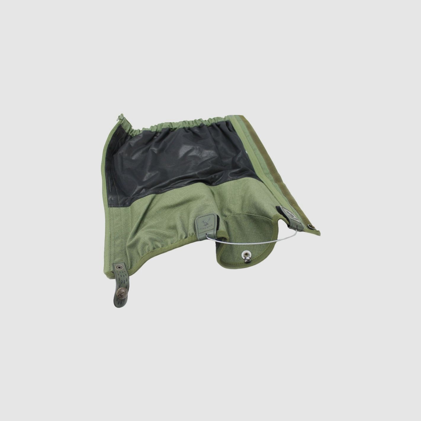 Riserva - ergonomische Gamaschen aus grünem Cordura Ripstop, Bild 5 von 6